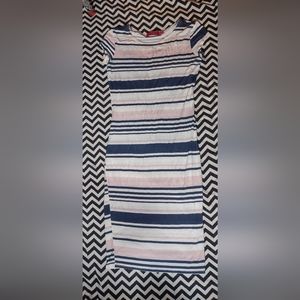 👻3 for $15 Mix & Match👻 Boohoo Striped Tee Shirt Midi Dress